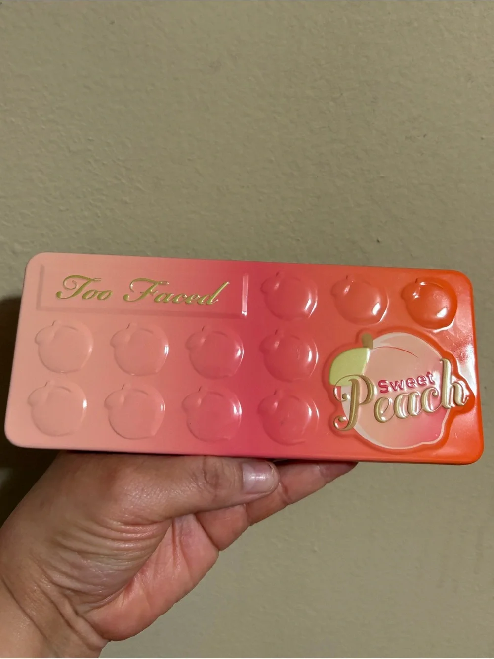 Too Faced Sweet Peach Eyeshadow Palette - Brand New Never .